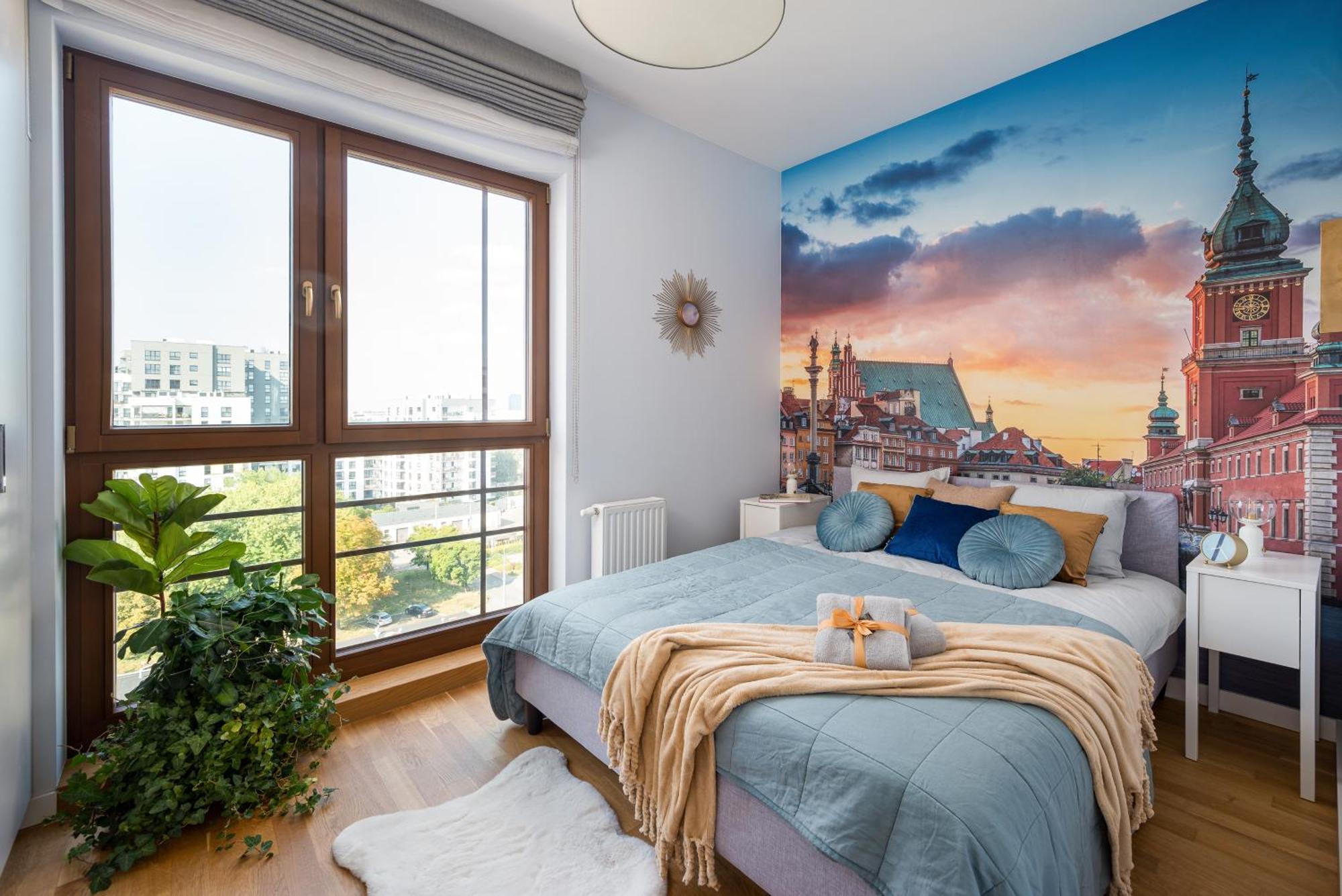 Luxury 2-Bedroom Penthouse Warsaw Skyline 15M Terrace, Garage, Gym, Rooftop & Only 500 M To Metro 外观 照片